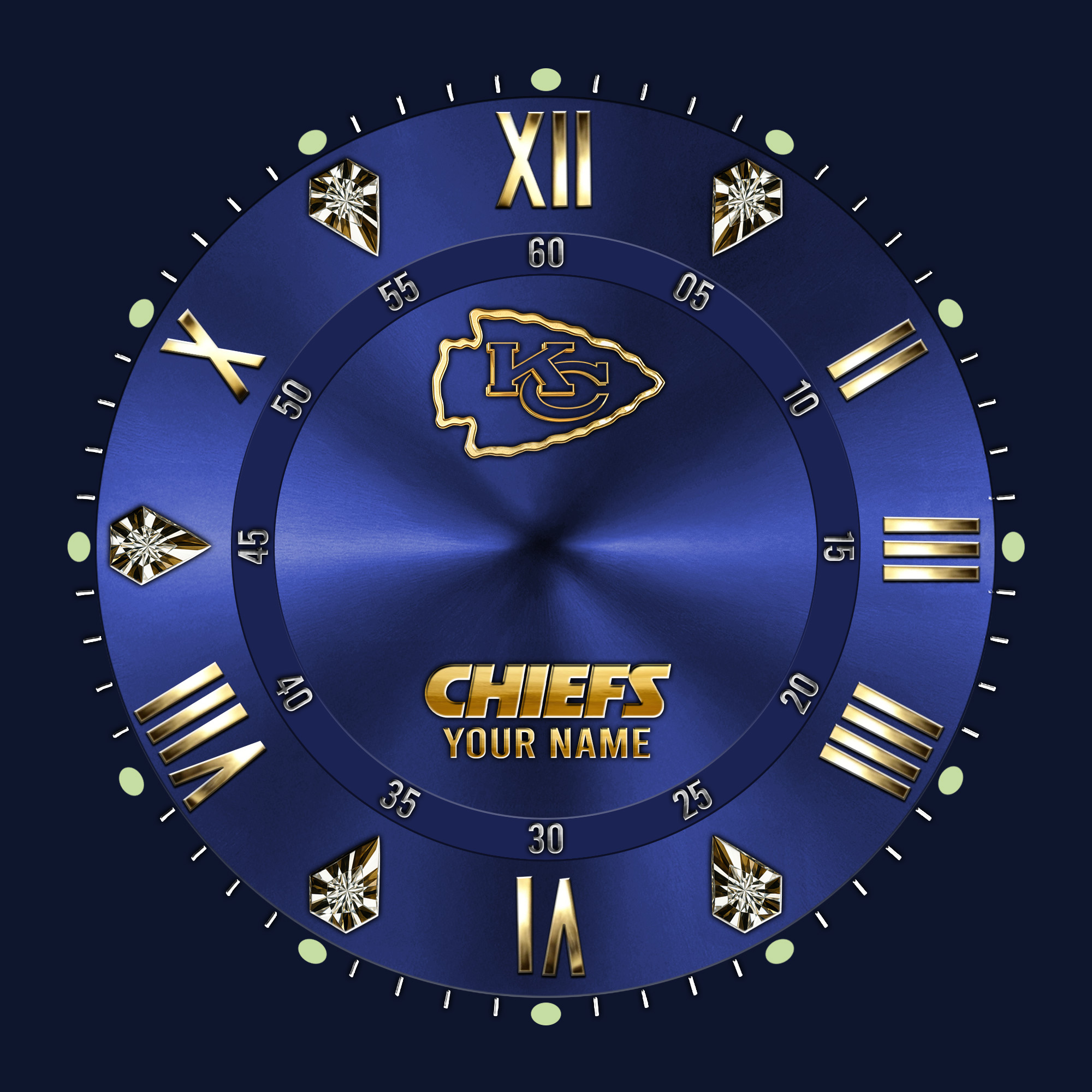 Watch Logo Kansas Chiefs Vs72