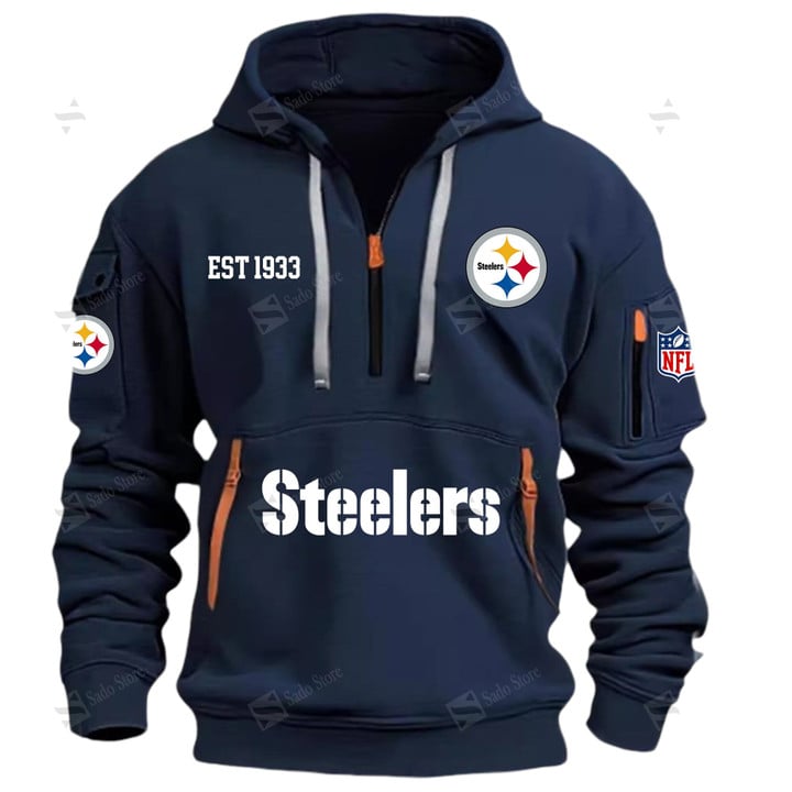 Limited Edition - EST 1933 - NF - PIT - HOODIE HALF ZIPPER - BON5082104 (5)