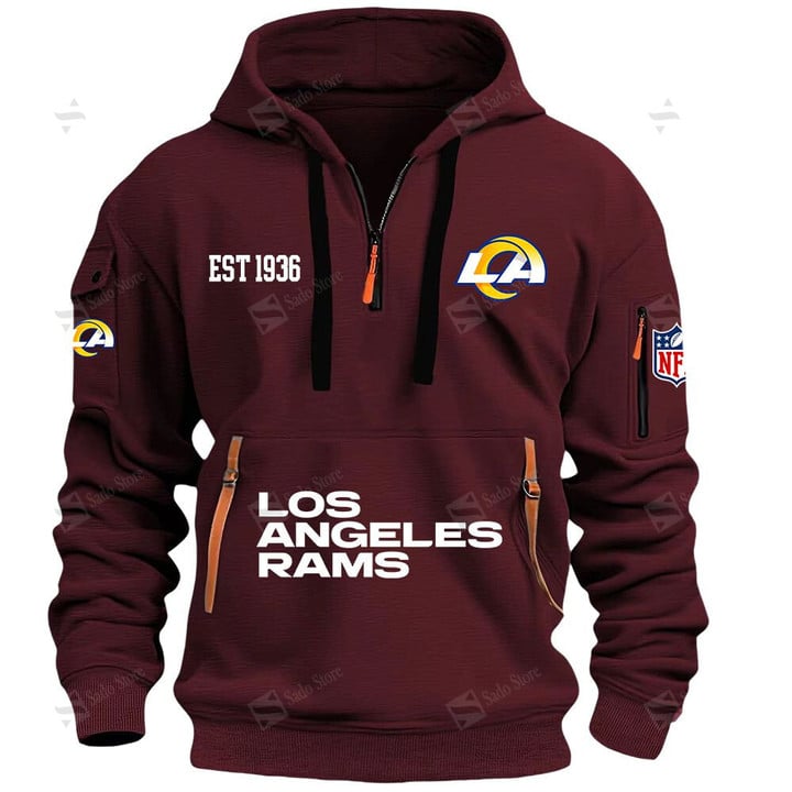 Limited Edition - EST 1936 - NF - RAM - HOODIE HALF ZIPPER - BON50821025 (6)