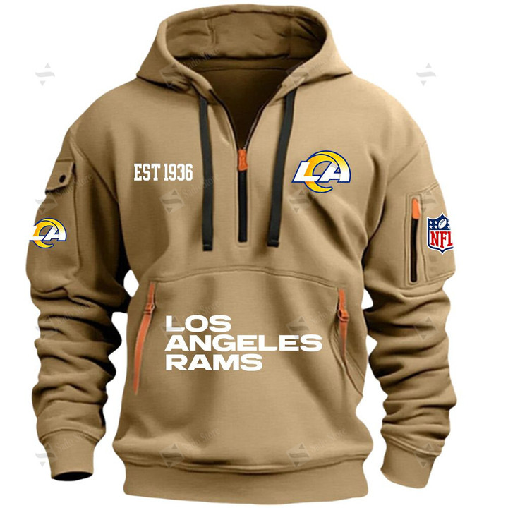 Limited Edition - EST 1936 - NF - RAM - HOODIE HALF ZIPPER - BON50821025 (7)