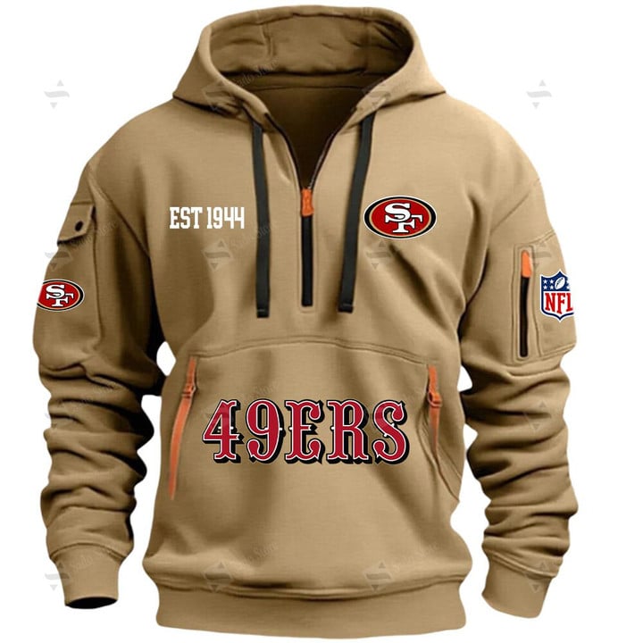 Limited Edition - EST 1944 - NF - 49E - HOODIE HALF ZIPPER - BON50821023 (5)