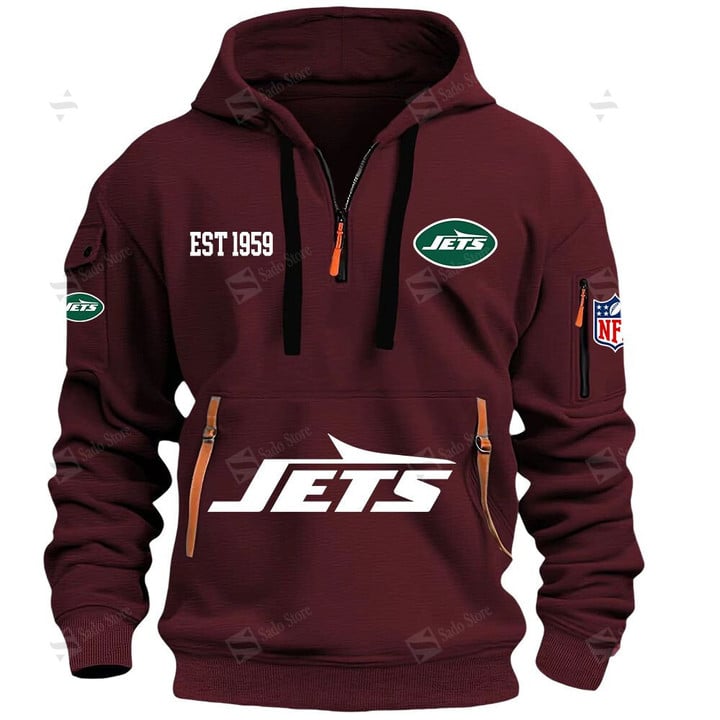 Limited Edition - EST - 1959 - NF - JET - HOODIE HALF ZIPPER - BON50821014 (1)