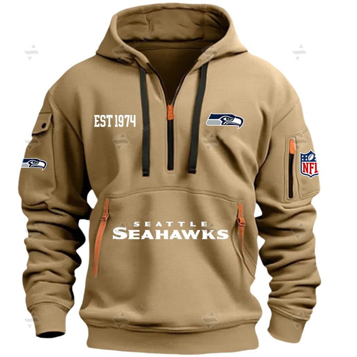 Limited Edition - EST 1974 - NF - SEA - HOODIE HALF ZIPPER - BON50821030 (3)