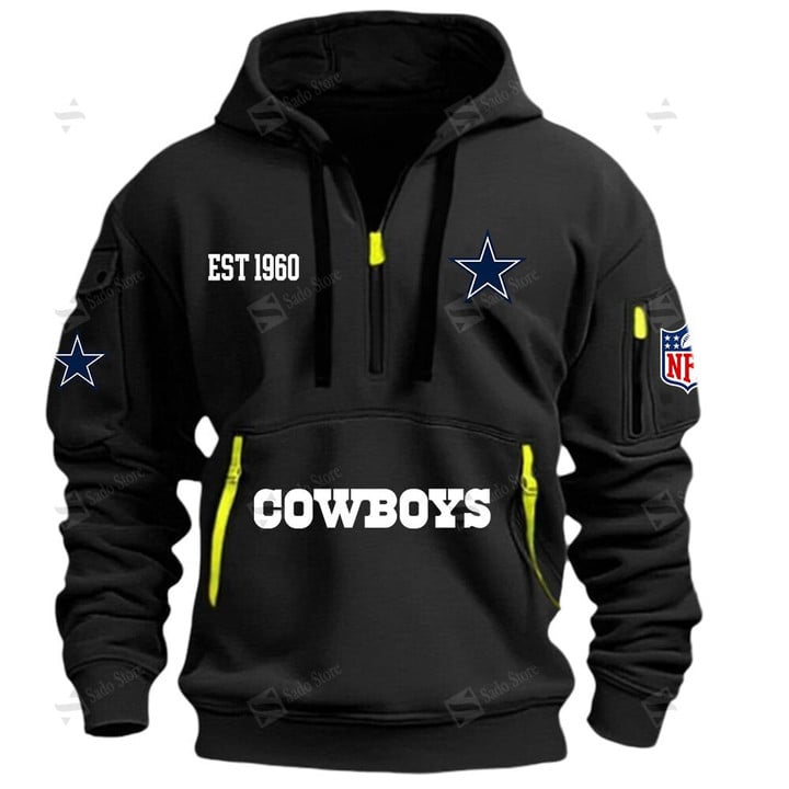 Limited Edition - NF - COW - HOODIE HALF ZIPPER - BON50821022 (3)