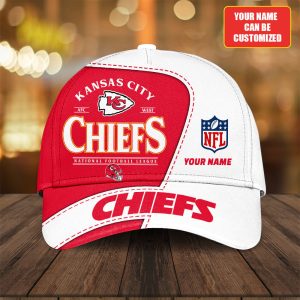 Kansas City Chiefs Custom Name Universal Fit Unisex Classic Cap VS50