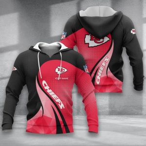 Kansas City Chiefs Custom Name Zipper, Hoodie, Baseball Jacket, Bomber Jacket, Tshirt, Sweatshirt, Polo Shirt VS13