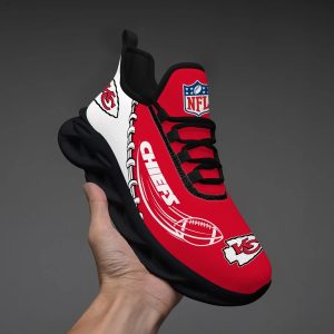 Kansas City Chiefs Design Max Soul Sneakers VS13
