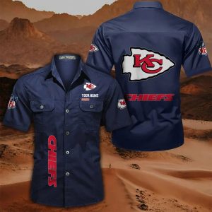 Kansas City Chiefs Custom Name Short-sleeved Shirt VS01