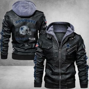 Dallas Cowboys Designed Casual Winter Leather Jacket VS18
