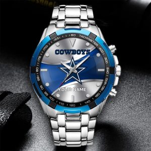 Dallas Cowboys Custom Name Elegant Fashion Design Watch VS26