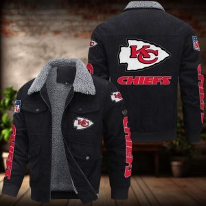 Kansas City Chiefs Casual Winter Corduroy Jacket VS03