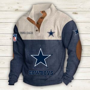 Dallas Cowboys Custom Name Casual Design Sport Sweatshirt VS9