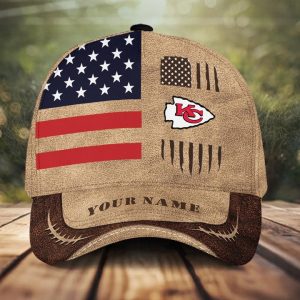 Kansas City Chiefs Custom Name Universal Fit Unisex Classic Cap VS12