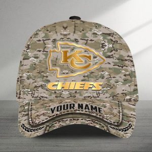 Kansas City Chiefs Custom Name Universal Fit Unisex Classic Cap VS13