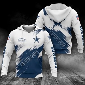 Dallas Custom Name Cowboys Zipper, Hoodie, Baseball Jacket, Bomber Jacket, Tshirt, Sweatshirt, Polo Shirt VS15