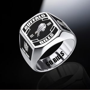 Buffalo Bills Custom Name Classic Design Ring VS16A
