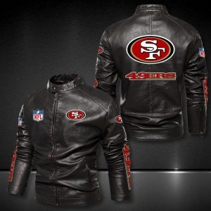 San Francisco 49ers Designed Casual Winter Leather Jacket VS03