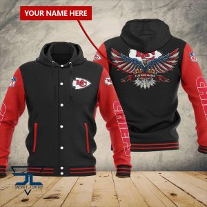 Kansas City Chiefs Custom Name Baseball Jacket VS02