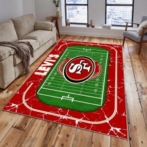 San Francisco 49ers Welcome Personalized Floormat VS02