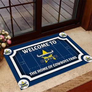 Dallas Cowboys Home Sweet Home Personalized Doormat VS04