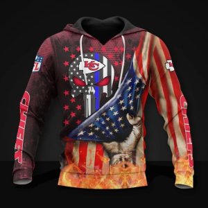 Kansas City Chiefs Zipper, Hoodie, Baseball Jacket, Bomber Jacket, Tshirt, Sweatshirt, Polo Shirt VS10