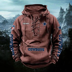 Dallas Cowboys Custom Name High Quality Cotton Men Thick Hoodie VS01
