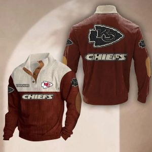 Kansas City Chiefs Custom Name Casual Design Sport Sweatshirt VS08