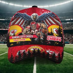 Kansas City Chiefs Custom Name Universal Fit Unisex Classic Cap VS11