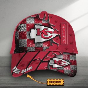 Kansas City Chiefs Custom Name Universal Fit Unisex Classic Cap VS51