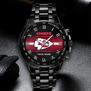Kansas City Chiefs Custom Name Elegant Fashion Design Watch VS14