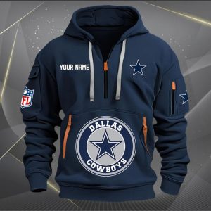 Dallas Cowboys Custom Name High Quality Thick Hoodie VS20