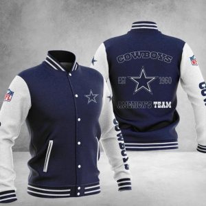 Dallas Cowboys Baseball Jacket Full Color VS01