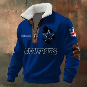 Dallas Cowboys Custom Name Casual Design Sport Sweatshirt VS11