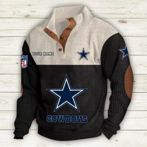 Dallas Cowboys Custom Name Casual Design Sport Sweatshirt VS5