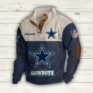 Dallas Cowboys Custom Name Casual Design Sport Sweatshirt VS10