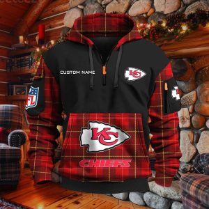 Kansas City Chiefs Custom Name High Quality Thick Hoodie VS22