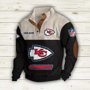 Kansas City Chiefs Custom Name Casual Design Sport Sweatshirt VS2