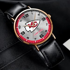 Kansas City Chiefs Custom Name Elegant Fashion Design Watch VS11
