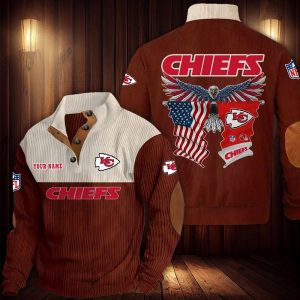 Kansas City Chiefs Custom Name Casual Design Sport Sweatshirt VS09