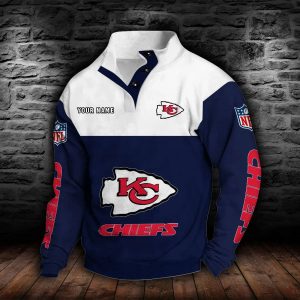 Kansas City Chiefs Custom Name Casual Design Sport Sweatshirt VS04