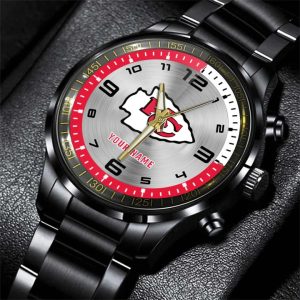 Kansas City Chiefs Custom Name Elegant Fashion Design Watch VS08