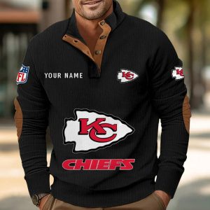 Kansas City Chiefs Custom Name Casual Design Sport Sweatshirt VS05