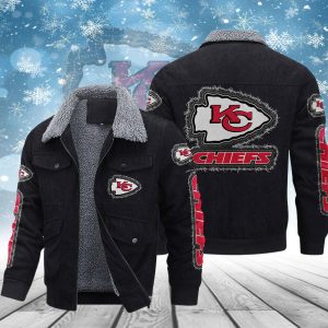 Kansas City Chiefs Designed Casual Winter Leather Jacket VS19