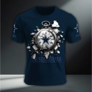 Dallas Cowboys Custom Name Short-sleeved Shirt VS3