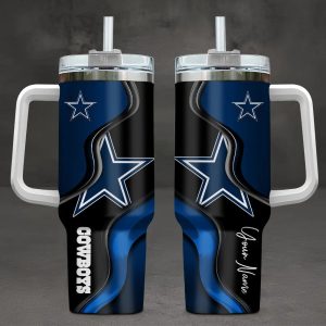 Dallas Cowboys Custom Name 30oz Tumbler VS01