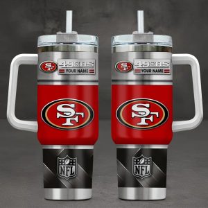 San Francisco 49ers Custom Name 30oz Tumbler VS01