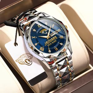Jacksonville Jaguars Custom Name Elegant Fashion Design Watch VS72A