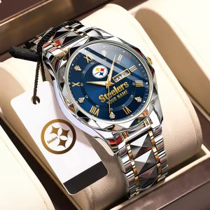 Pittsburgh Steelers Custom Name Elegant Fashion Design Watch VS72A