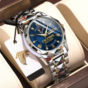 Atlanta Falcons Custom Name Elegant Fashion Design Watch VS72A
