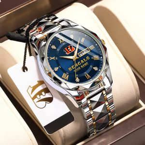 Cincinnati Bengals Custom Name Elegant Fashion Design Watch VS72A